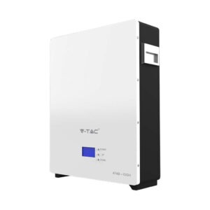 5,12kWh V-TAC baterija litij-železo-fosfat (LiFePO4) integriran BMS za fotovoltaične pretvornike (51,2V 100Ah) SKU11448