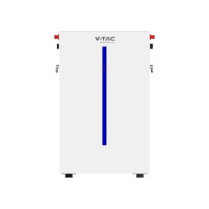 6,14kWh V-TAC stenska baterija litij-železo-fosfat (LiFePO4) integriran BMS za fotovoltaične pretvornike (51,2 V 120 Ah) SKU11539