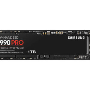 SSD 1TB M.2 80mm PCI-e 4.0 x4 NVMe, V-NAND, Samsung 990 PRO MZ-V9P1T0BW