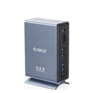 Priključna postaja USB-C Thunderbolt 3, 15 v 1, 5xUSB-A, 2xTB3, 2xUSB-C, DP, RJ45, SD+TF, napajanje, ORICO TB3-S4