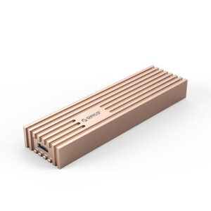 Zunanje ohišje za M.2 NVMe/SATA 2230-2280 v USB3.2 Gen2 Type-C, 10Gbps, Aluminij, zlato-roza, ORICO FV35C3