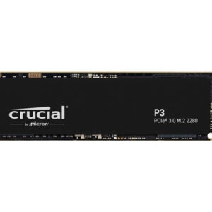 SSD 1TB M.2 80mm PCI-e 3.0 x4 NVMe, 3D NAND, CRUCIAL P3 CT1000P3SSD8