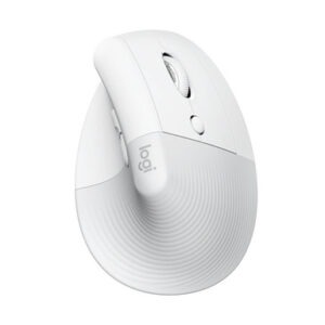 Miška Logitech Lift for Mac Vertical Ergonomic, bela