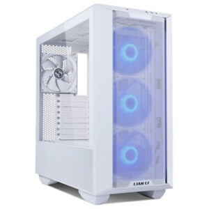 Računalniško ohišje ATX Lian Li LANCOOL III Mesh RGB Midi-Tower, kaljeno steklo, belo
