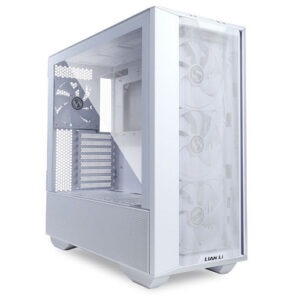 Računalniško ohišje ATX Lian Li LANCOOL III Mesh Midi-Tower, kaljeno steklo, belo