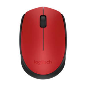 Miška Logitech M171 Wireless, rdeča