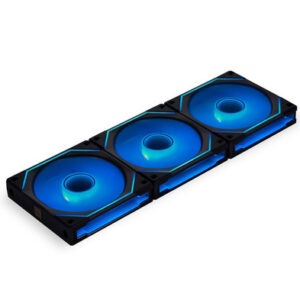 Ventilator za ohišje Lian Li UNI FAN SL-INFINITY 120 ARGB PWM 120mm, 3 Pack + kontroler, črn
