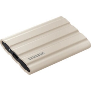 Zunanji SSD 2TB Type-C USB 3.2 Gen2 NVMe, IP65, Samsung T7 Shield, bež, MU-PE2T0K