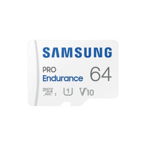 Spominska kartica Samsung PRO Endurance, micro SDXC, 64GB, U1, V10, UHS-I, z SD adapterjem