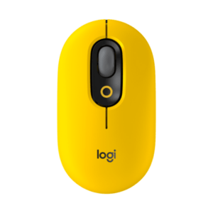 Miška Logitech POP Mouse z EMOJI, Bluetooth, rumena