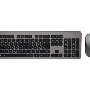 Tipkovnica in miška Ewent Wireless Scissor Keyboard and Mouse, USB, SLO