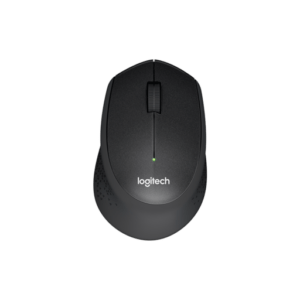 Miška Logitech M330 Silent Plus, črna