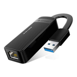 Adapter USB 3.0 v RJ45 Gigabit Ethernet, črn, ORICO UTK-U3