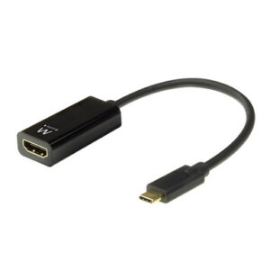 Adapter USB-C v HDMI 4K, črn, Ewent EW9823