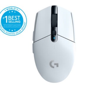 Miška Logitech G305 LIGHTSPEED Wireless Gaming, bela