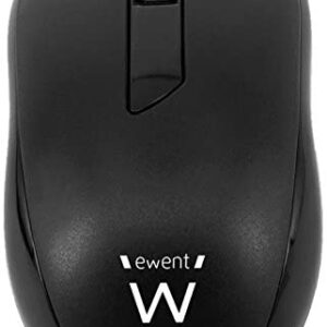 Miška Ewent Wireless Mini Optical, 1000dpi, black, USB