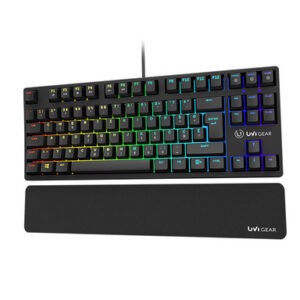 Tipkovnica UVI PRIDE Mini, Optical Blue Switch, RGB, USB, SLO