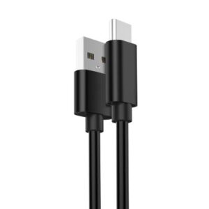 Kabel USB 2.0 A v USB-C, 1m, črn, Ewent