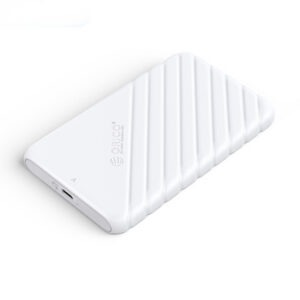 Zunanje ohišje za 2,5'' HDD/SSD, USB-C 3.1 UASP v SATA3, tool-free, belo, ORICO 25PW1C-C3