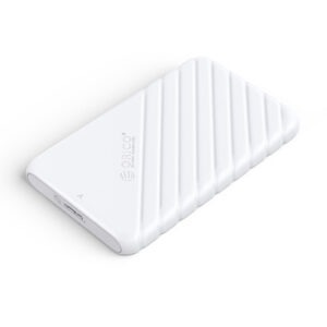 Zunanje ohišje za 2,5'' HDD/SSD, USB 3.0 v SATA3, tool-free, belo, ORICO 25PW1-U3