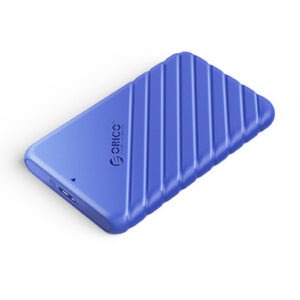 Zunanje ohišje za 2,5'' HDD/SSD, USB 3.0 v SATA3, tool-free, modro, ORICO 25PW1-U3