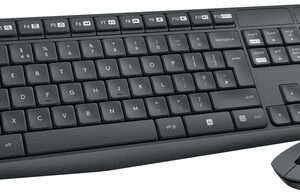 Tipkovnica in miška Logitech Wireless Combo MK235, US