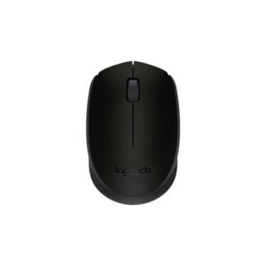 Miška Logitech B170 Wireless, črna