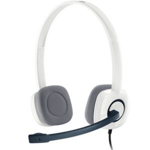Slušalke Logitech H150, bele, stereo