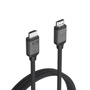 Kabel HDMI v HDMI 2.1a, M/M, 8K 60Hz, 4K 120Hz, UHS, HDR, 2m, pleten, LINQ