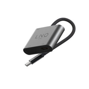 Priključna postaja LINQ 4 in 1, USB-C, HDMI 4K 60Hz, VGA 1080p 60Hz, USB-C PD 100W, USB 3.2, LQ48001