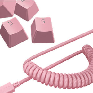 Komplet tipk PBT Keycap Upgrade Set Razer, Quartz Pink