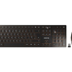 Tipkovnica in miška Cherry DW 9100 SLIM, Bluetooth, črna, USB, UK SLO g.