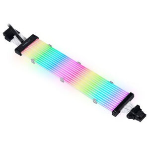 Kabel Lian Li Strimer Plus V2 12VHPWR, 16 v 16-Pin, 12 LED, 320mm, RGB, za grafično kartico