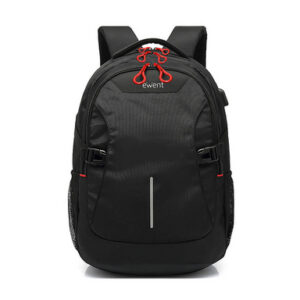 Nahrbtnik za prenosnik Ewent Backpack 15.6'', USB vhod, črn, EW2526