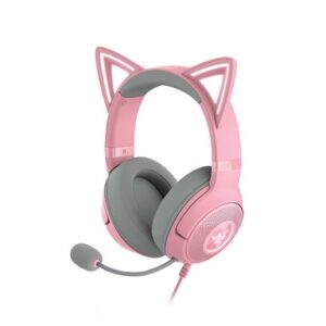 Slušalke Razer Kraken Kitty V2 Quartz, USB