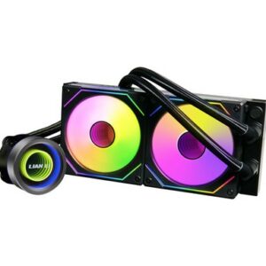 Komplet za tekočinsko hlajenje AIO Liquid Cooler Lian Li GALAHAD II Trinity 240 SL-INF, ARGB, črn