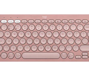 Tipkovnica Logitech Pebble Keys 2 K380s Multi-Device, roza, SLO g.
