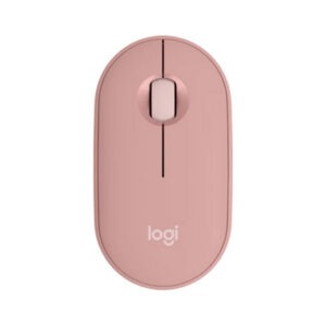 Miška Logitech Pebble 2 M350S Wireless, roza