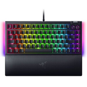 Tipkovnica Razer BlackWidow V4 75%, črna, US SLO g.