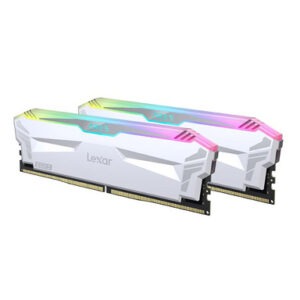 RAM DDR5 32GB Kit (2x 16GB) PC5-48000 6400MT/s CL32 1.4V, XMP, Lexar ARES RGB, bel