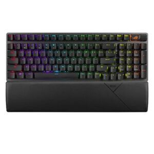 Tipkovnica ASUS ROG Strix Scope II 96 Wireless, ROG NX Snow, PBT, RGB, USB, US