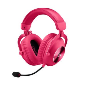 Slušalke Logitech G PRO X 2 LIGHTSPEED Wireless Gaming, roza