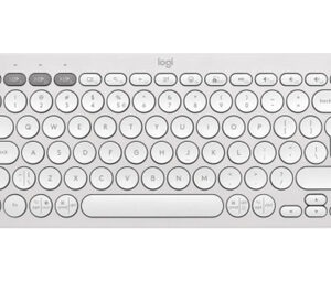Tipkovnica Logitech Pebble Keys 2 K380s Multi-Device, bela, SLO g.