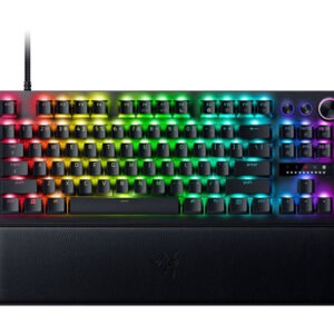 Tipkovnica Razer Huntsman V3 Pro Tenkeyless, RGB, PBT, Analogna stikala Gen2, US SLO g.