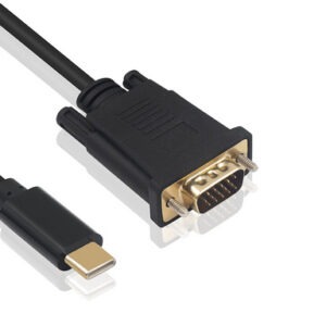 Kabel USB-C v VGA, 1080p 60Hz, 1.8m, Ewent EC1052