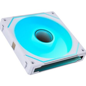 Ventilator za ohišje Lian Li UNI FAN SL-INF 140 Reverse Blade, ARGB, PWM, 140mm, bel