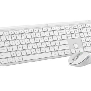 Tipkovnica in miška Logitech Signature Slim Combo MK950, bela, SLO g.