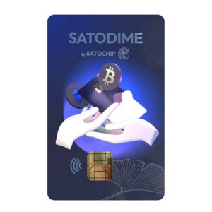 Satochip Satodime, pametna kartica za Bitcoin in druge kriptovalute, NFC