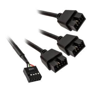 Notranji pretvornik USB, 1x USB 2.0 v 3x USB 2.0, Lian Li