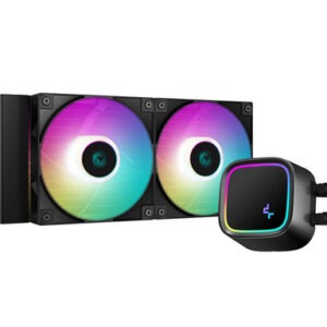 Komplet za tekočinsko hlajenje AIO Liquid Cooler DeepCool LE520, 240mm, ARGB, črn